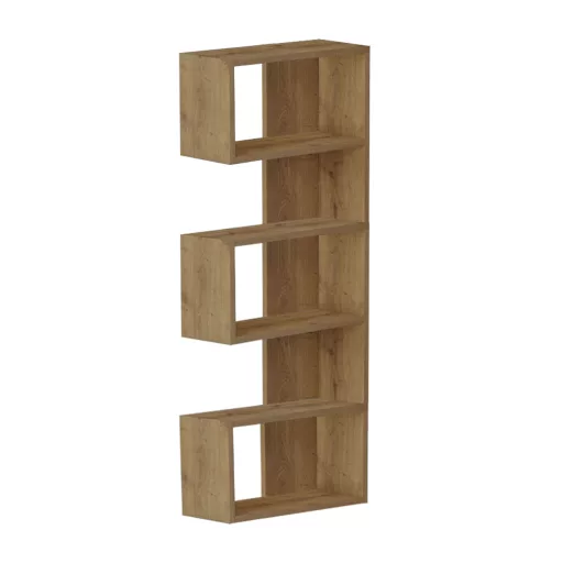 Библиотека 150x51.8x31.6 см, Дъб