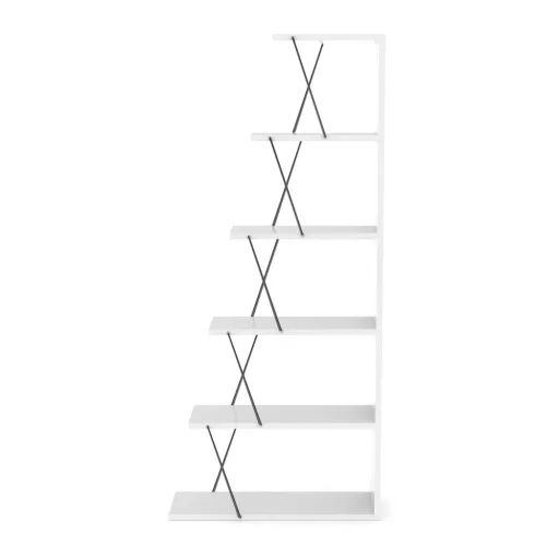 Библиотека 150x50x22, бяла
