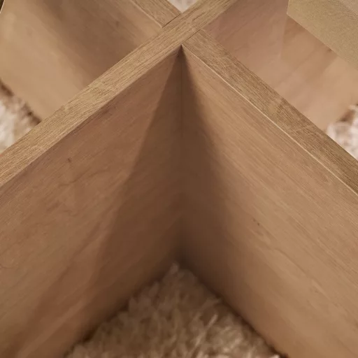 Кръгла кафе маса с топлоустойчива стъклена плоча 75x35x75 см, Дъб