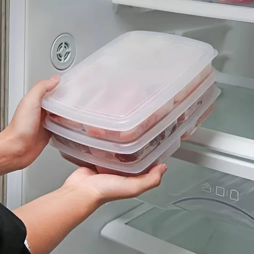 Комплект кутии за съхранение на храна с 4 отделения 12 бр