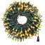 LED светлинни вериги в различни размери и цветове - 120 LED - топло бяло