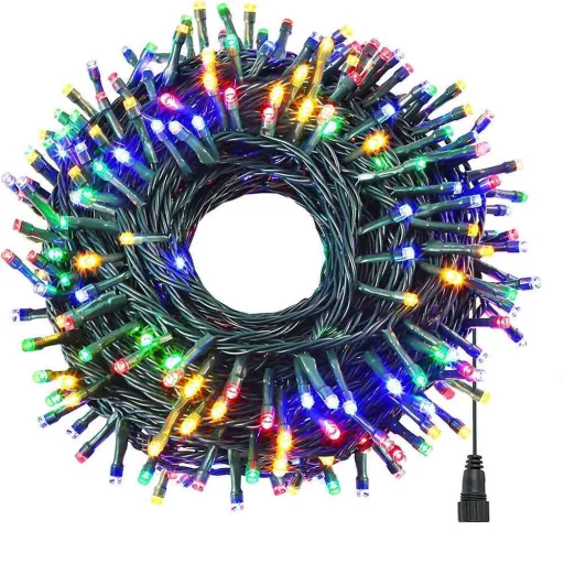 LED светлинни вериги в различни размери и цветове - 120 LED - цветни