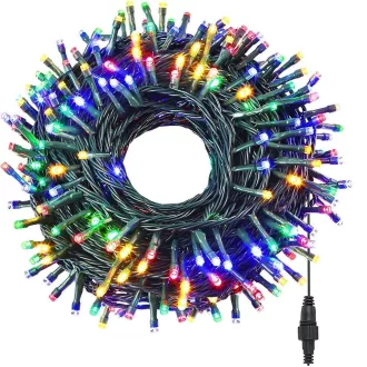   LED светлинни вериги в различни размери и цветове - 240 LED - цветни