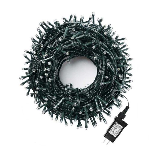 480 LED Водонепроницаеми светещи гирлянди - Различни размери и цветове, 8 режима на осветление