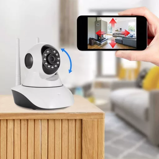 720P HD WiFi камера с детекция на движение и двупосочна аудио комуникация