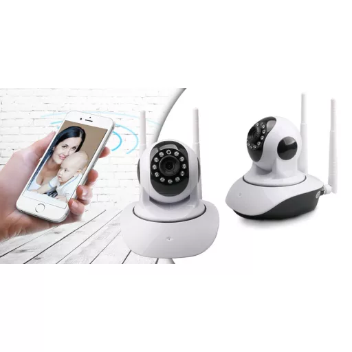 720P HD WiFi камера с детекция на движение и двупосочна аудио комуникация