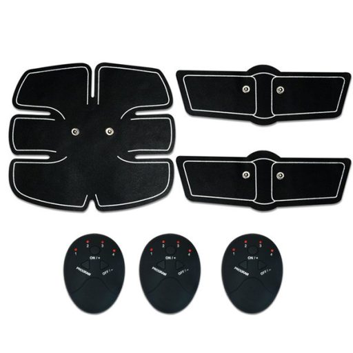 Портативен мускулен стимулатор за корем и ръце с 6 програми и масаж за облекчаване на стреса