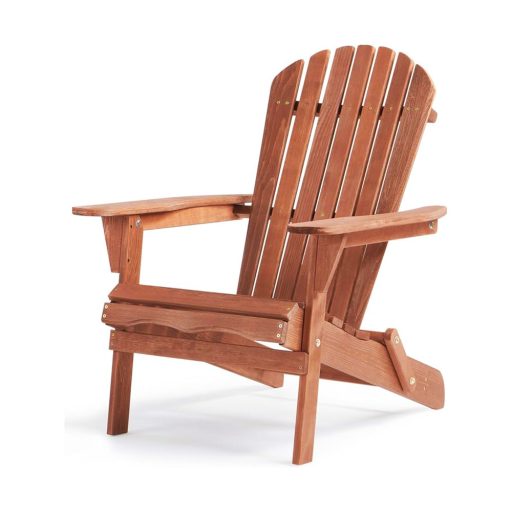 Класически сгъваем градински стол от кедрово дърво - Ергономичен дизайн, издръжлив и спестяващ пространство