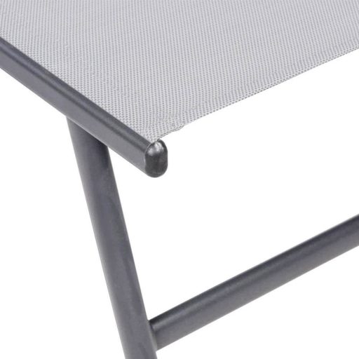 Комфортен регулируем сгъваем шезлонг с лек алуминиев каркас