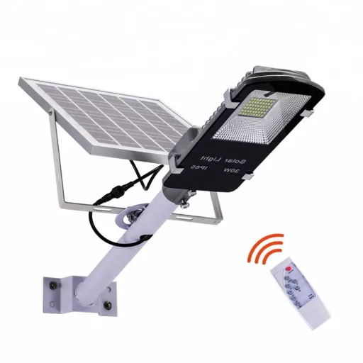 Слънчево външно осветление с дистанционно управление - IP65 водоустойчиво, 110 LED, налично в 3 размера