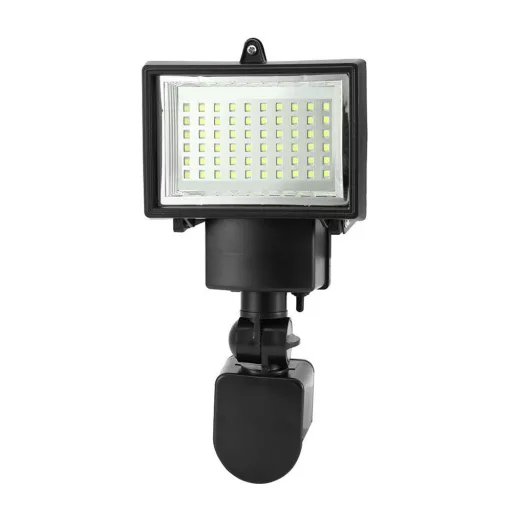 60 LED Слънчев Прожектор с Датчик за Движение и IP65 Водоустойчивост