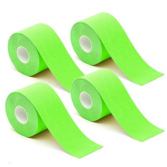   4-Pack Кинезио лента за облекчаване на болка - Водонепроницаема, Дишаща, 5см x 5м, Различни цветове
