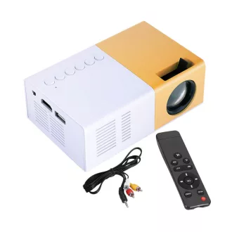   Мини LED проектор с HDMI, USB и поддръжка на Full HD