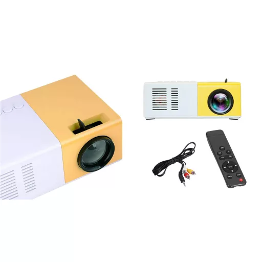 Мини LED проектор с HDMI, USB и поддръжка на Full HD