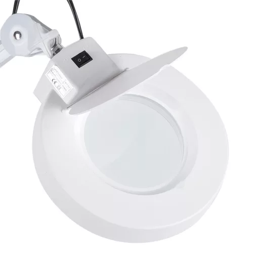 LED увеличителен козметичен статив с регулируема височина и колела