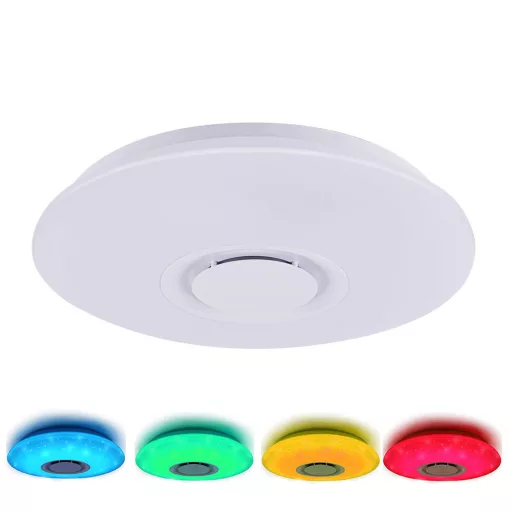 Светодиодна таванна лампа с променящи се цветове и дистанционно управление