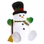 150 см надуваем снеговик за Коледа с LED светлини