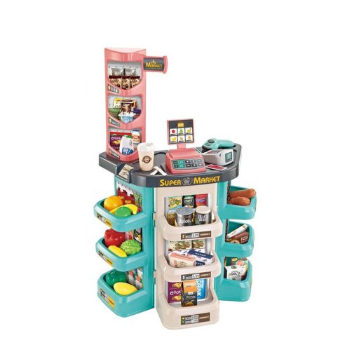 47-частен комплект за игра в супермаркет с реалистични аксесоари