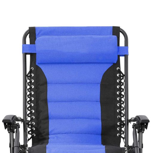 Делукс стол за нулева гравитация с регулируем наклон и странично съхранение - различни цветове