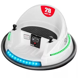   Електрическа кола за деца с дистанционно управление, 360° завъртане, предпазен колан и 200 топки