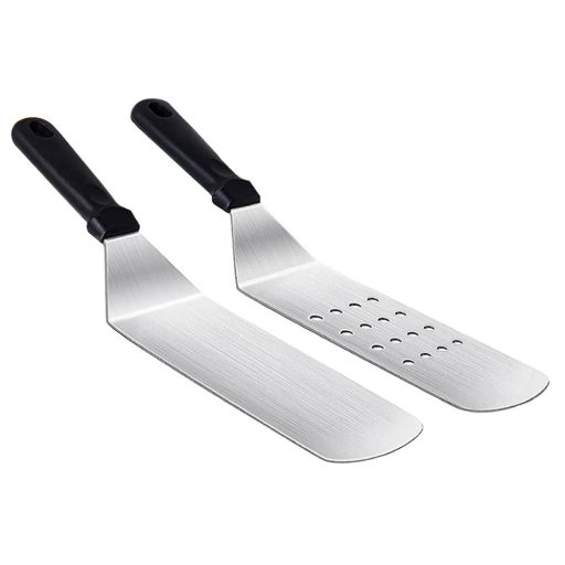 134-части Набор за барбекю от неръждаема стомана с термометър и аксесоари