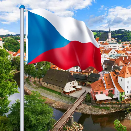 Регулируем флагшток от алуминий с двустранно знаме 90x150 см (225-650 см)