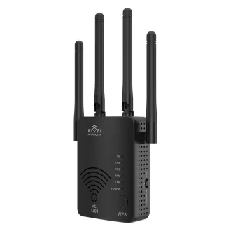   Компактен WiFi удължител за стабилна и бърза интернет връзка