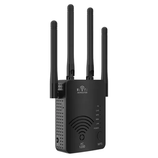 Компактен WiFi удължител за стабилна и бърза интернет връзка