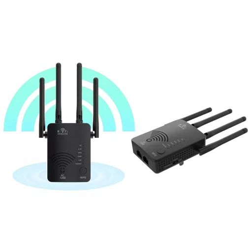 Компактен WiFi удължител за стабилна и бърза интернет връзка