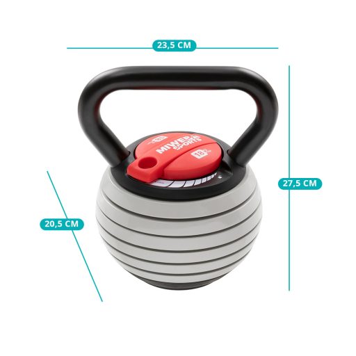 Регулируемa гиря 3.4-18кг