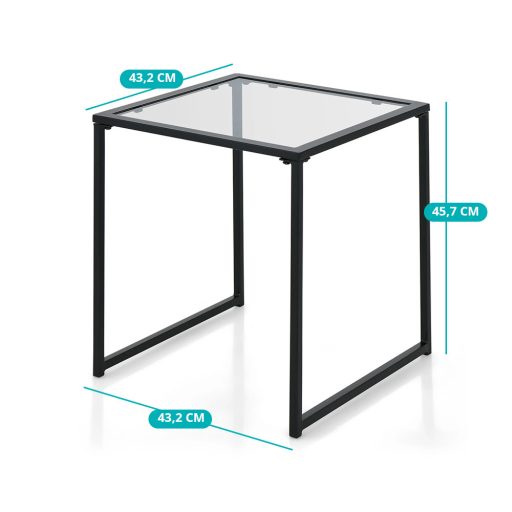 Стъклена помощна маса