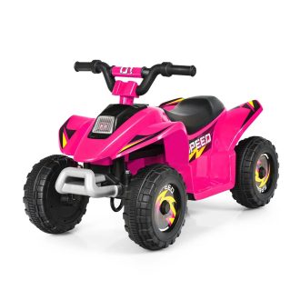 Акумулаторен детски квад, розов