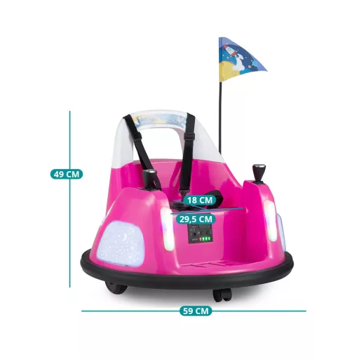 Детски диджей 12V, розов