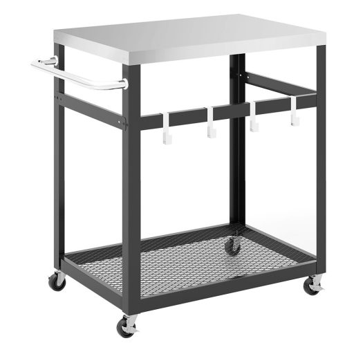 Двуетажна скара от неръждаема стомана