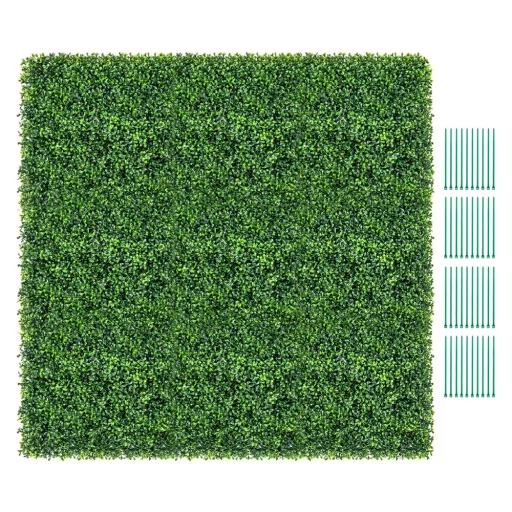 Декоративна стена от изкуствени растения 12 бр. 50x50 см