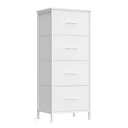 Тесен шкаф с 4 чекмеджета 39.6x30x96.2cm
