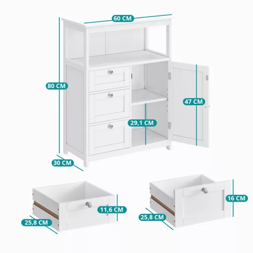 Баня шкаф 60x30x80см